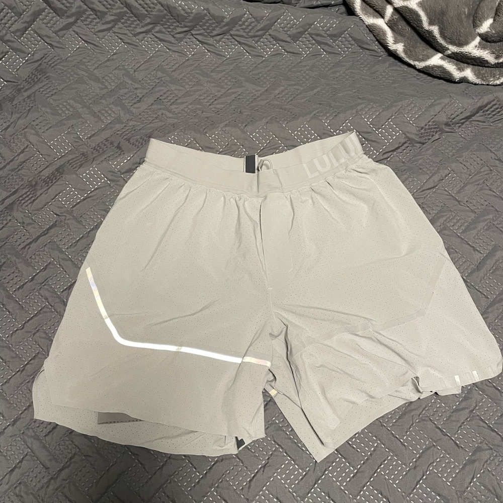 Gray Lululemon Athletic Shorts